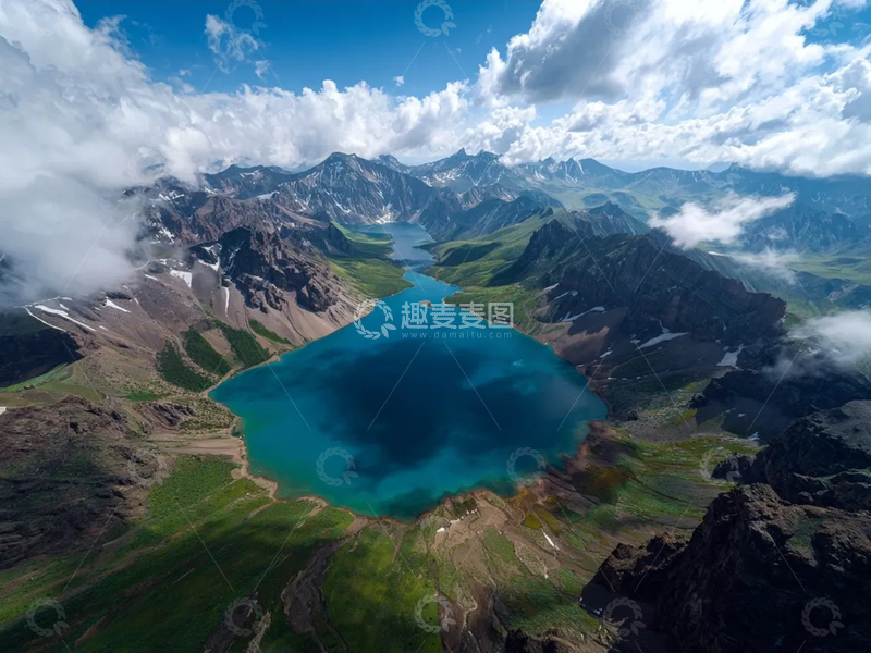 高清大图下载【趣麦麦图】山中湖景色 1