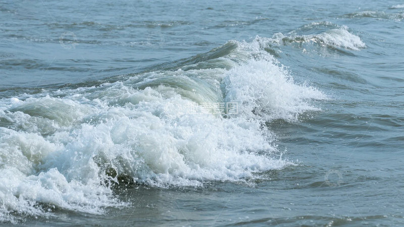 高清大图下载【趣麦麦图】涌动的碧波海浪02