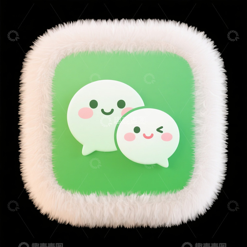 高清大图下载【趣麦麦图】可爱微信icon