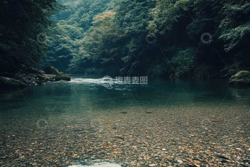 高清大图下载【趣麦麦图】清澈的山泉水