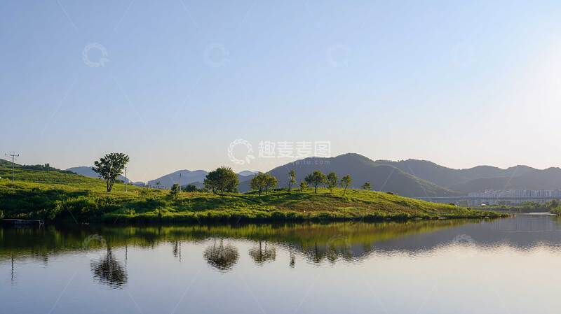 高清大图下载【趣麦麦图】湖泊  幽深  波光