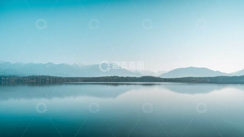 高清大图下载【趣麦麦图】湖泊  润泽  涟漪  