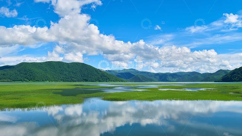 高清大图下载【趣麦麦图】湖泊  幽深  沉静  