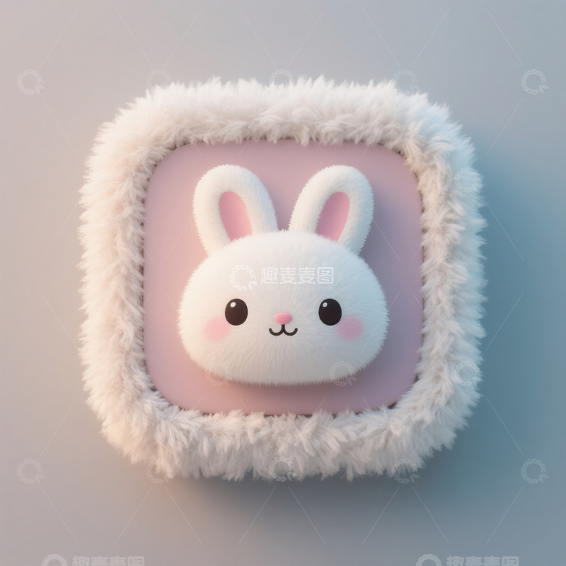 高清大图下载【趣麦麦图】可爱小兔icon