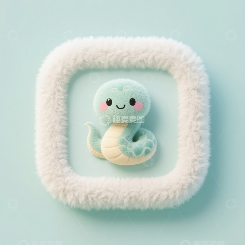 高清大图下载【趣麦麦图】可爱小蛇icon