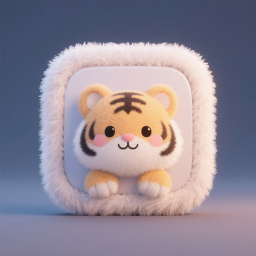 可爱小虎icon