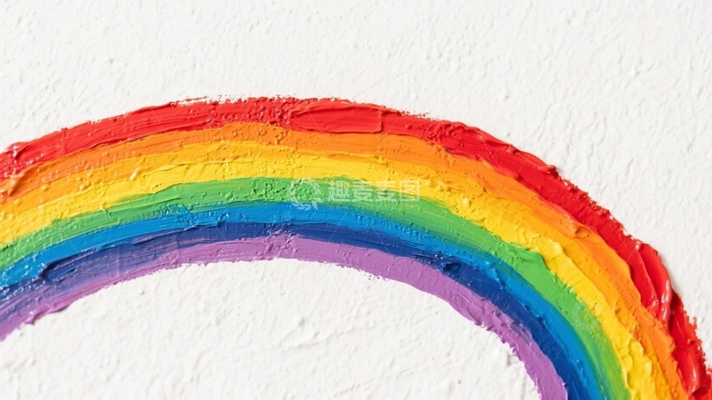 高清大图下载【趣麦麦图】墙面上的彩色涂鸦03