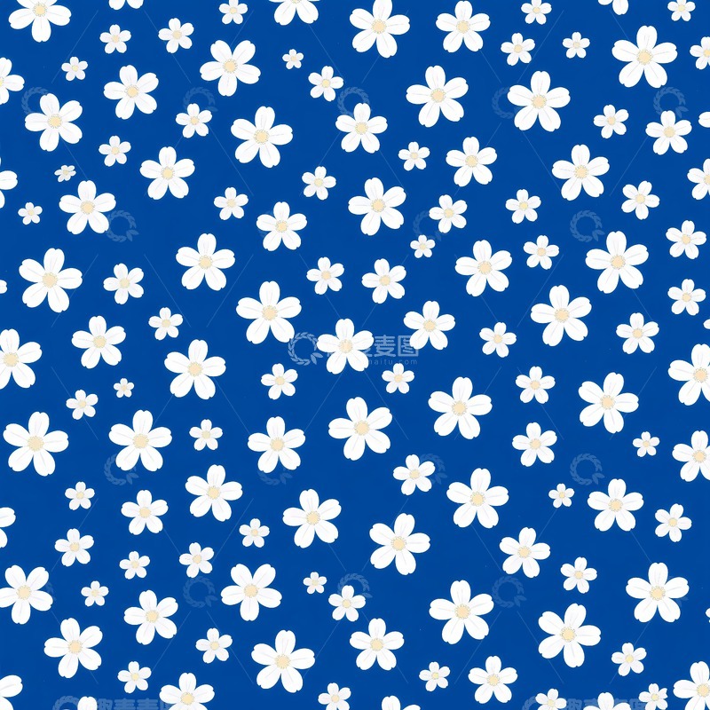 高清大图下载【趣麦麦图】-兰花花布纹背景
