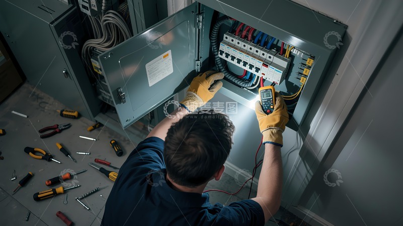 高清大图下载【趣麦麦图】电工家电维修