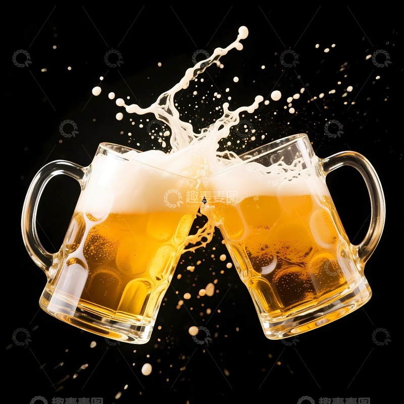 高清大图下载【趣麦麦图】一杯美味啤酒