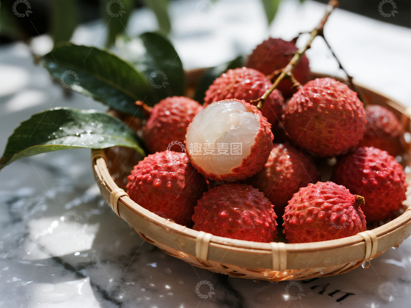 高清大图下载【趣麦麦图】荔枝高清摄影5