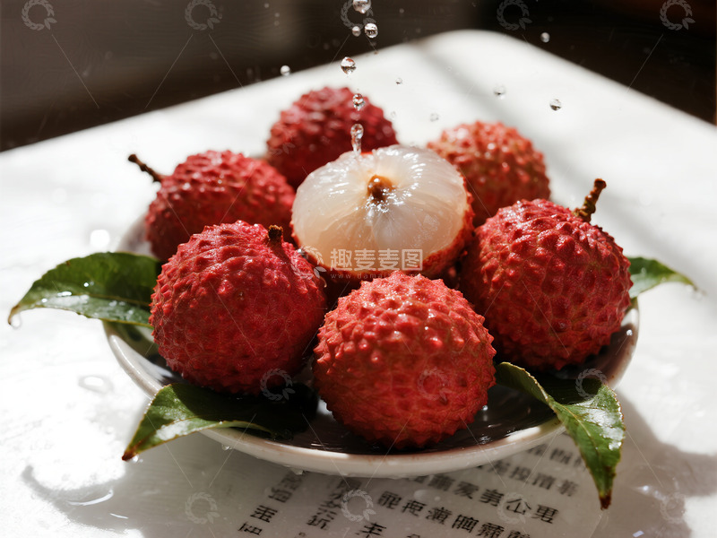 高清大图下载【趣麦麦图】荔枝高清摄影11