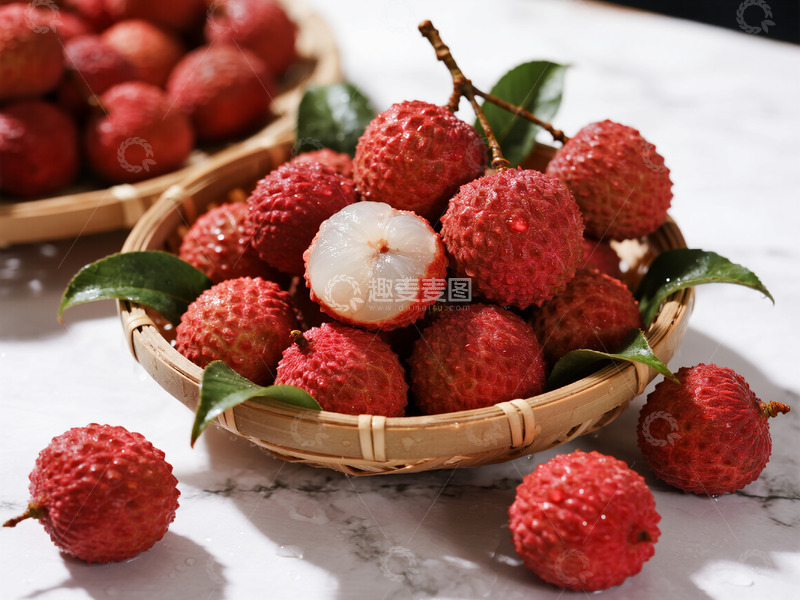 高清大图下载【趣麦麦图】荔枝高清摄影7