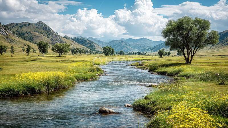 高清大图下载【趣麦麦图】河流  不息  澎湃