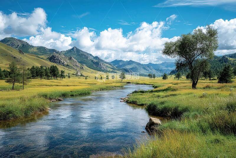 高清大图下载【趣麦麦图】河流  幽深  欢唱 