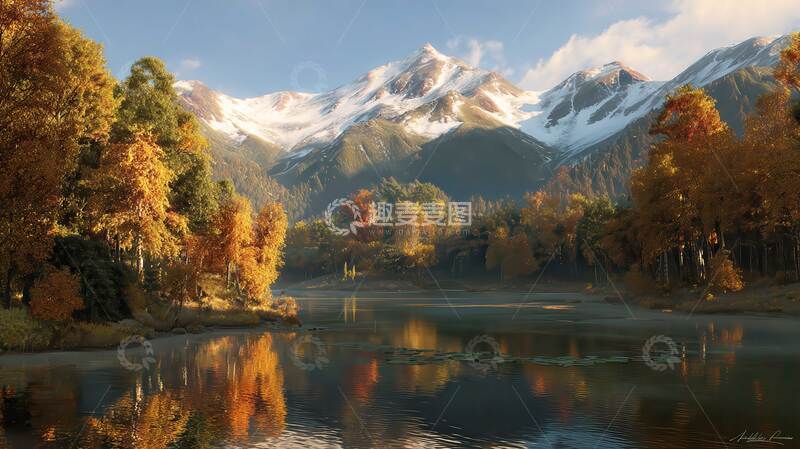 高清大图下载【趣麦麦图】湖泊  凄清  澹澹