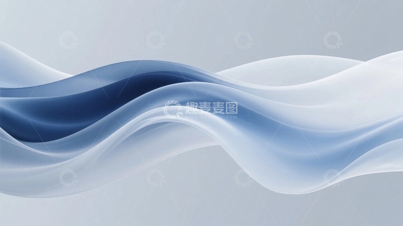 高清大图下载【趣麦麦图】轻盈舒缓的艺术曲线03