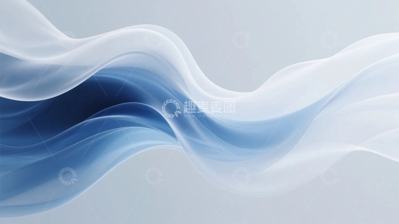 高清大图下载【趣麦麦图】轻盈舒缓的艺术曲线04