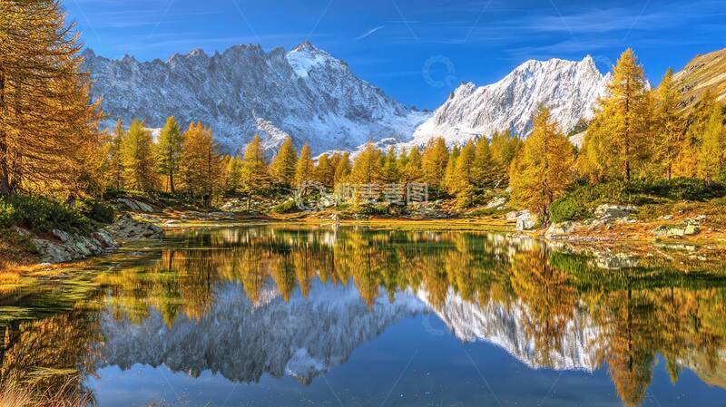 高清大图下载【趣麦麦图】湖泊  浅淡  素净