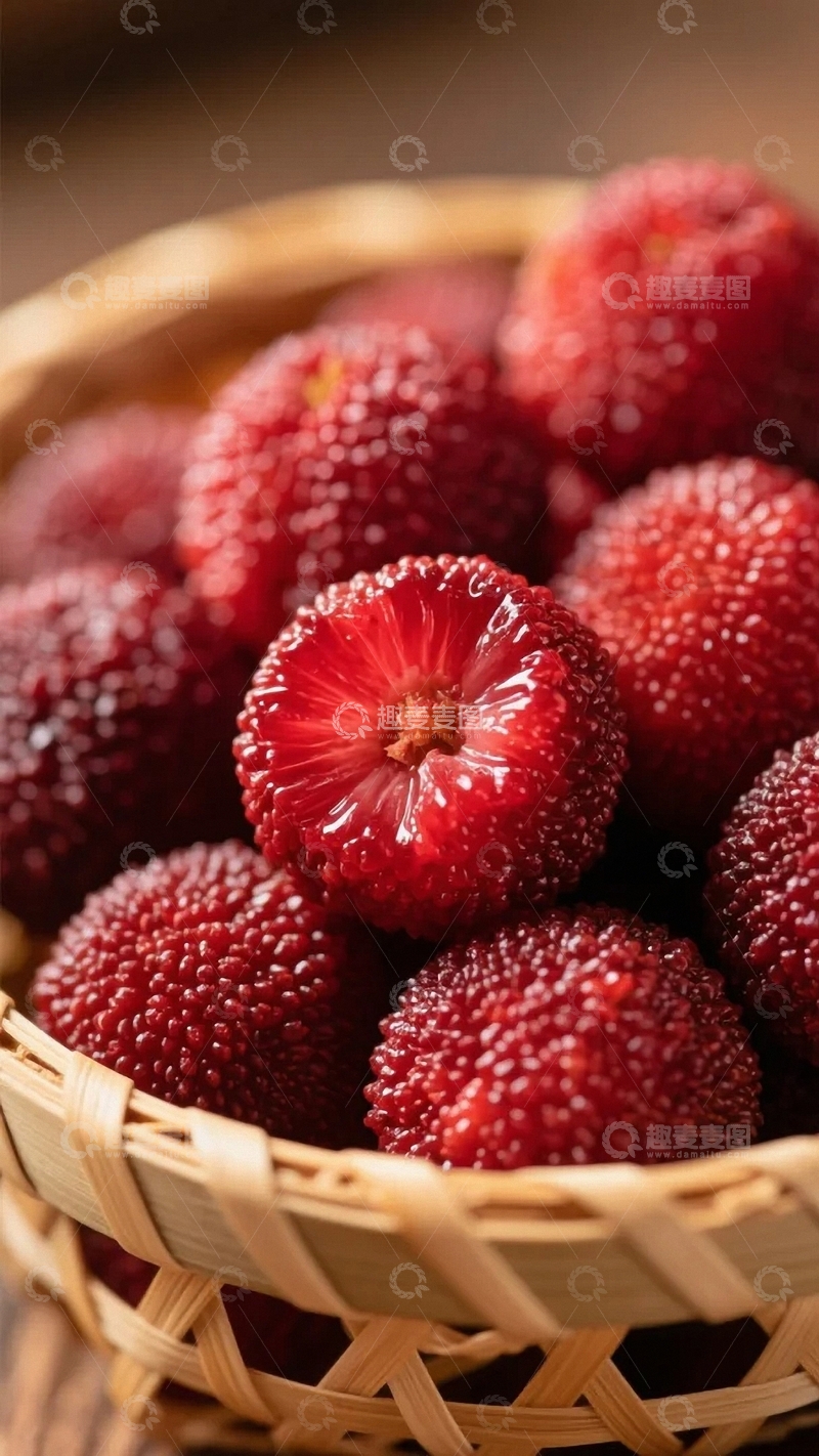 高清大图下载【趣麦麦图】熟透了的杨梅04