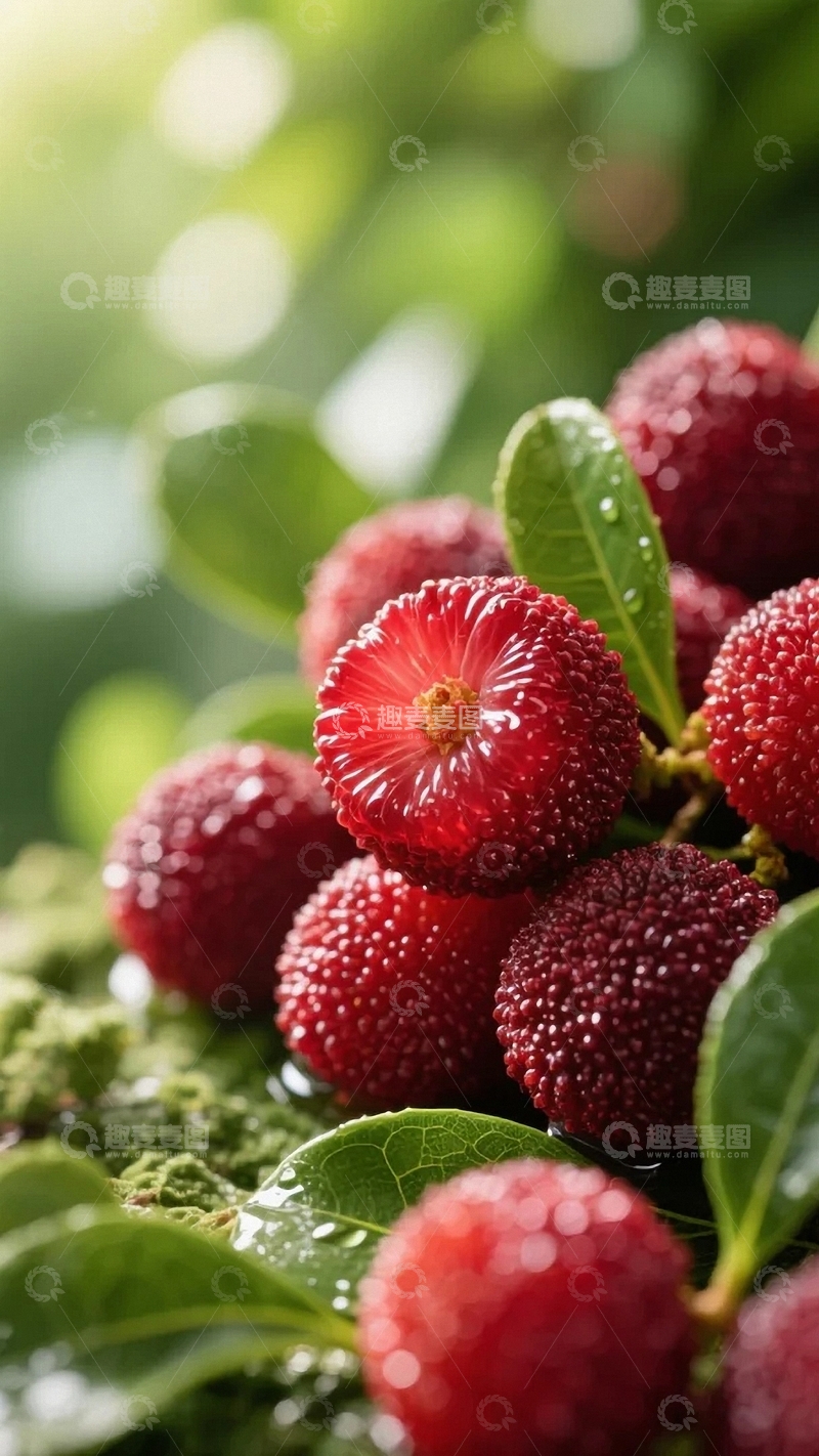 高清大图下载【趣麦麦图】熟透了的杨梅06