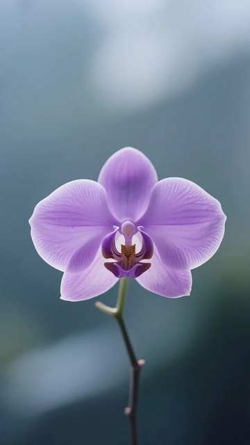 淡紫色的蝴蝶兰07