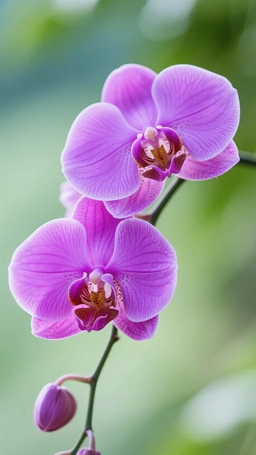 淡紫色的蝴蝶兰06