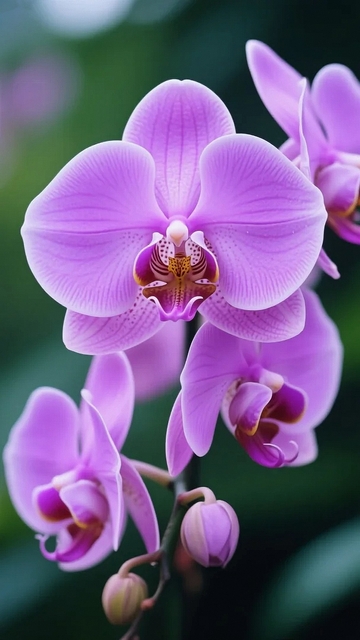 淡紫色的蝴蝶兰02