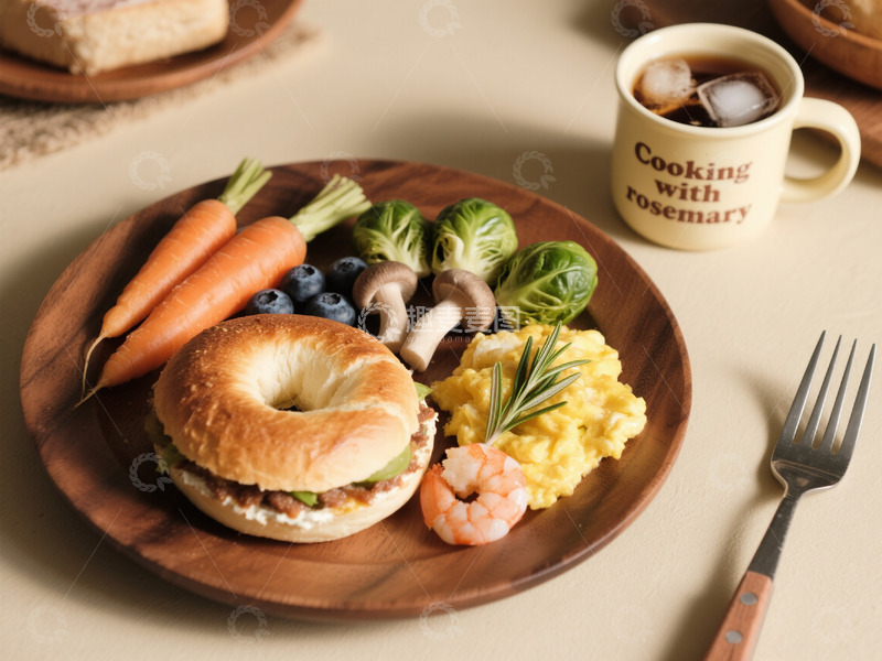 高清大图下载【趣麦麦图】西餐汉堡美食