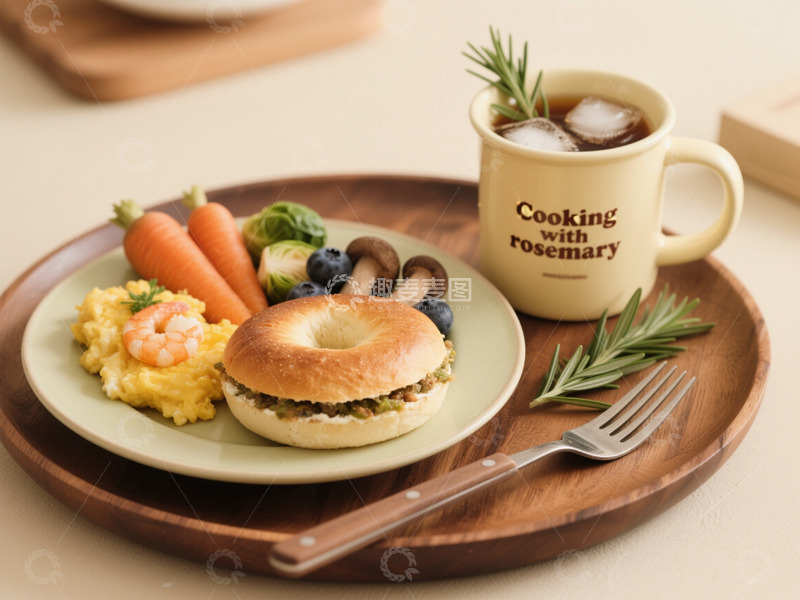 高清大图下载【趣麦麦图】西餐汉堡美食