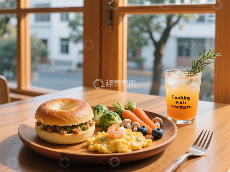 高清大图下载【趣麦麦图】西餐汉堡美食