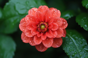 盛开的玫红色花朵