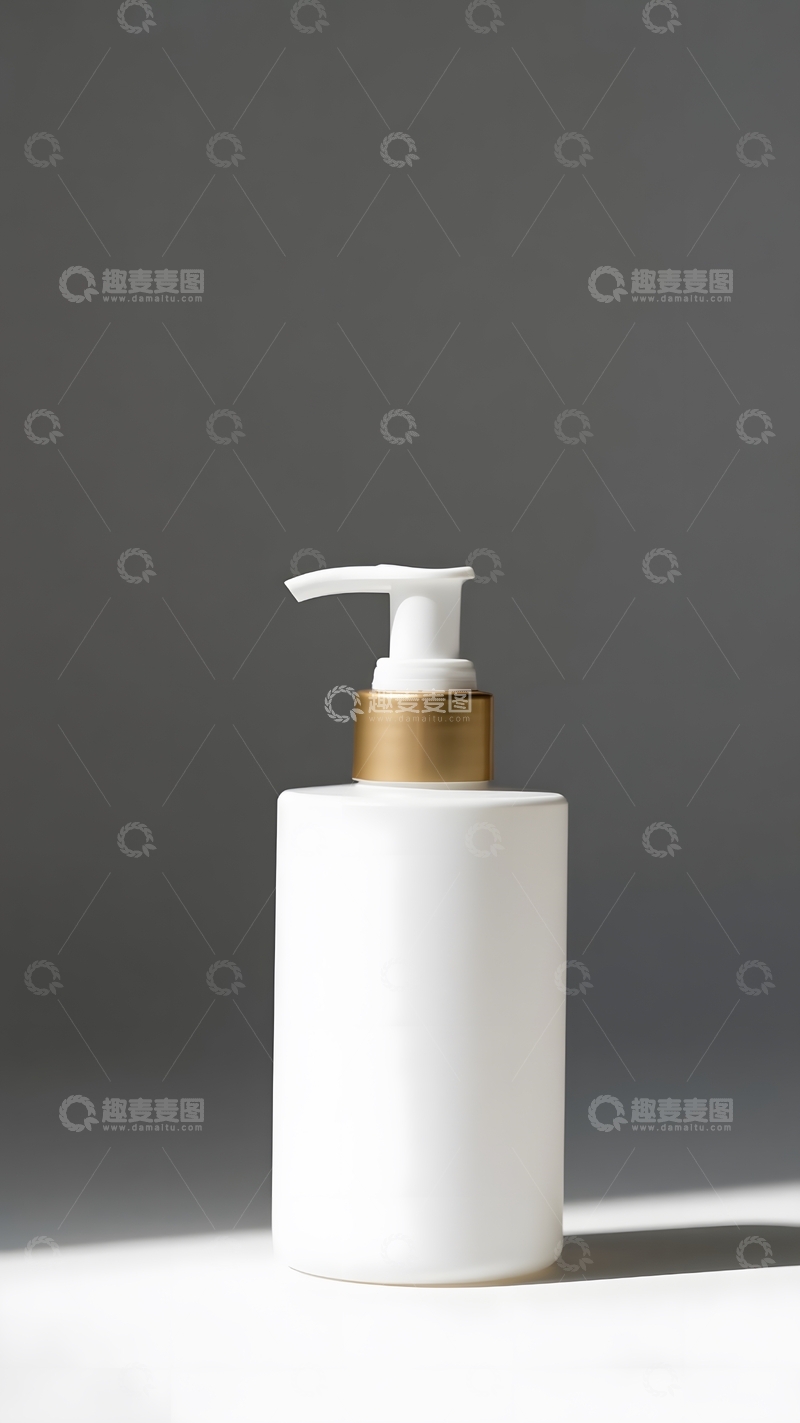 高清大图下载【趣麦麦图】白色瓶子样机