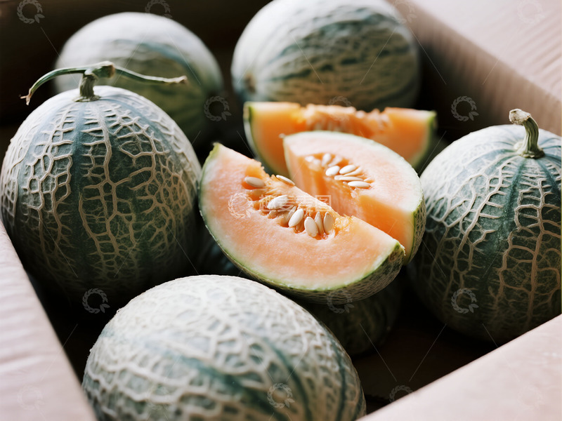 高清大图下载【趣麦麦图】哈密瓜水果摄影