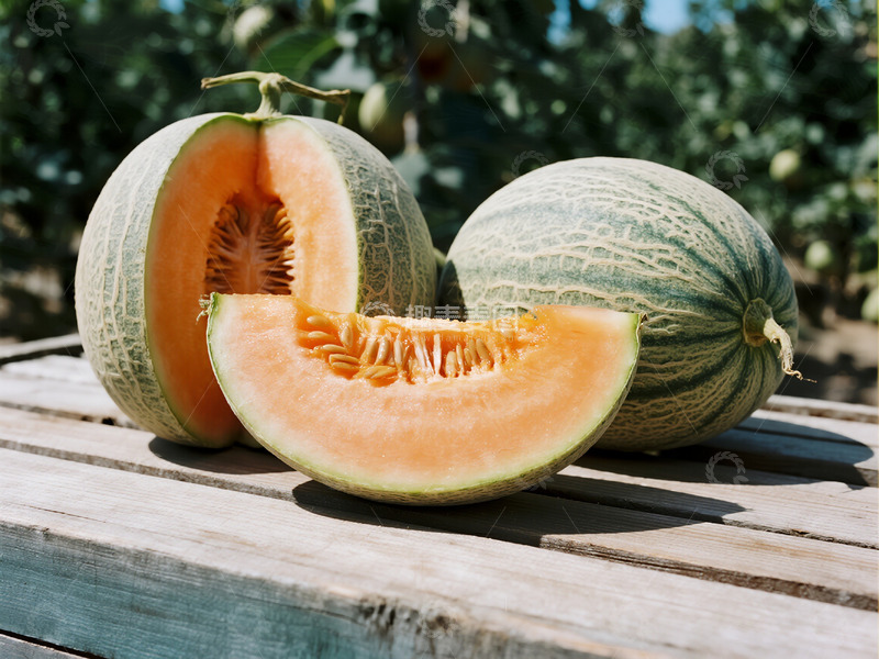 高清大图下载【趣麦麦图】哈密瓜水果摄影