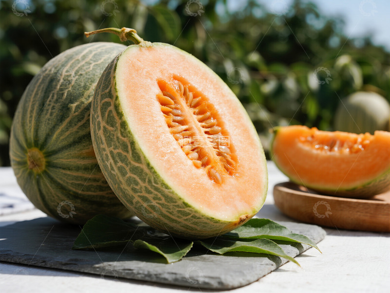 高清大图下载【趣麦麦图】哈密瓜水果摄影