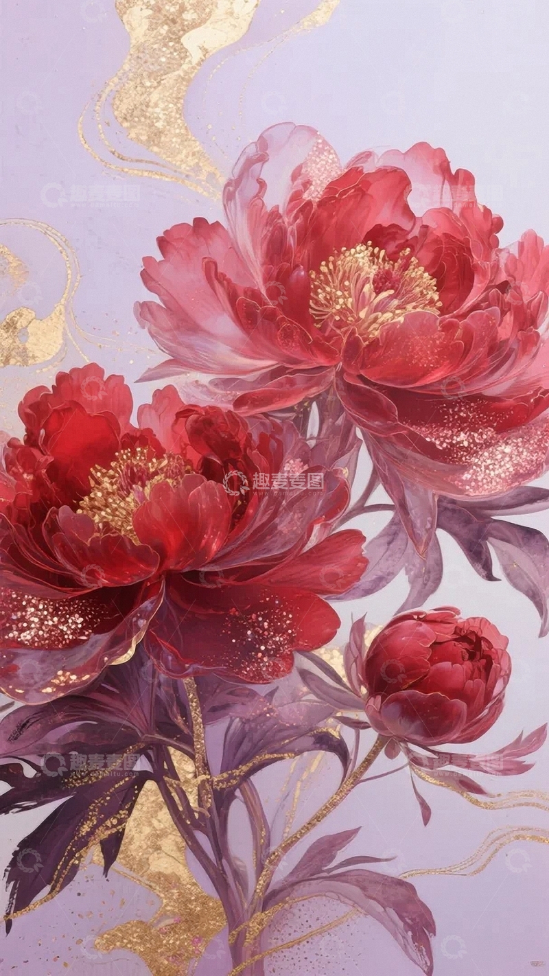 高清大图下载【趣麦麦图】国色天香的牡丹花06