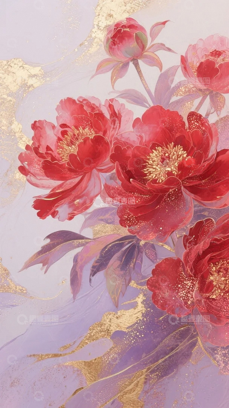 高清大图下载【趣麦麦图】国色天香的牡丹花04