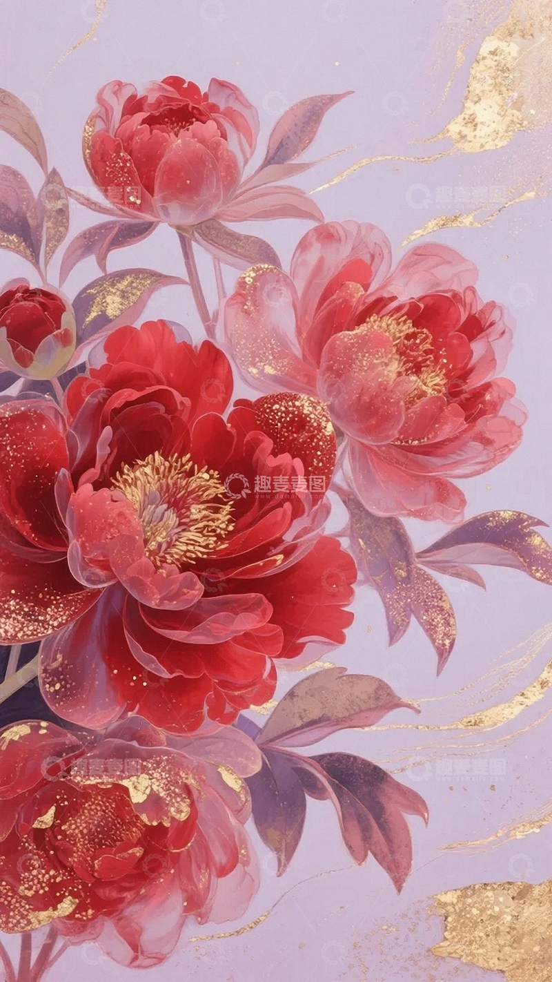 高清大图下载【趣麦麦图】国色天香的牡丹花05