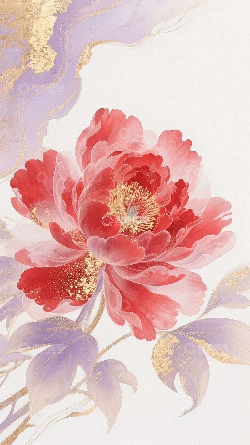 高清大图下载【趣麦麦图】国色天香的牡丹花02