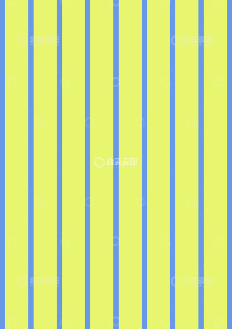 源文件下载【趣麦麦图】淡彩蓝色黄色竖条纹图案