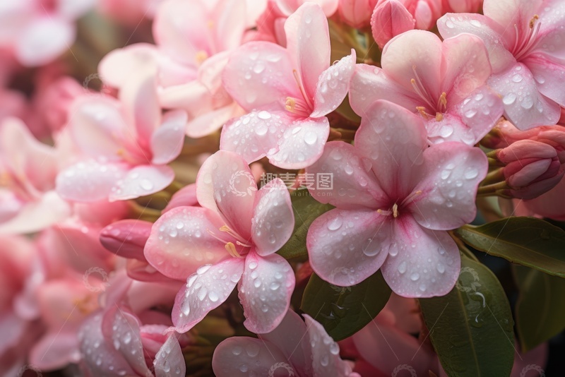 高清大图下载【趣麦麦图】盛开的粉色花枝