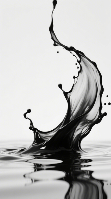 墨韵飞溅国风意境艺术1