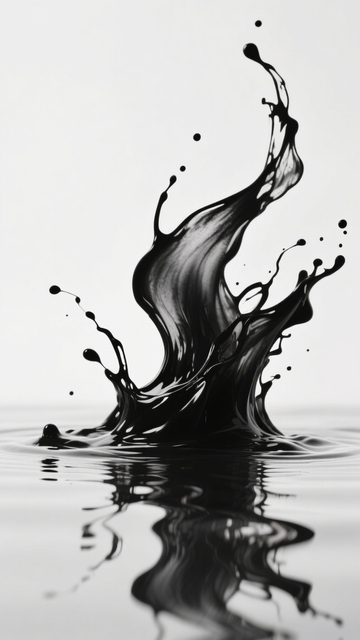 墨韵飞溅国风意境艺术