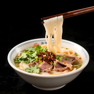 花溪牛肉粉美食