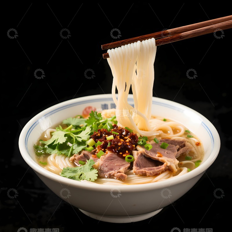 花溪牛肉粉美食