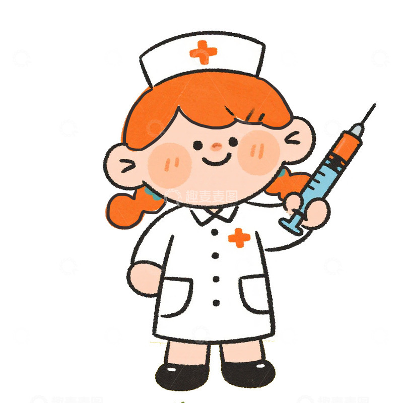 护士3D形象免抠元素