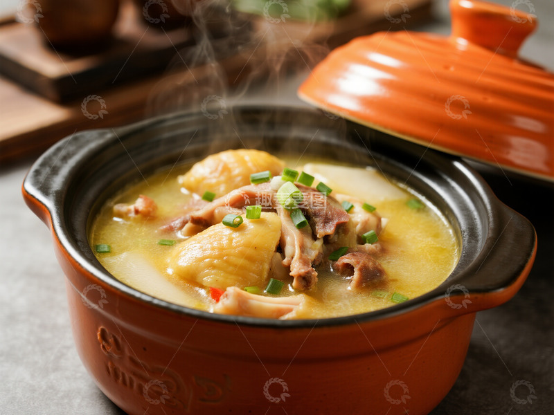 高清大图下载【趣麦麦图】猪肚鸡摄影图11