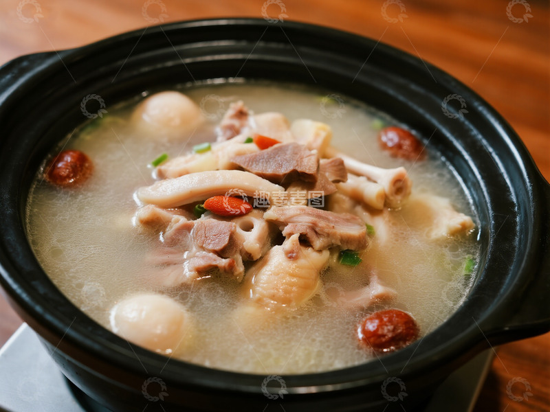 高清大图下载【趣麦麦图】猪肚鸡摄影图