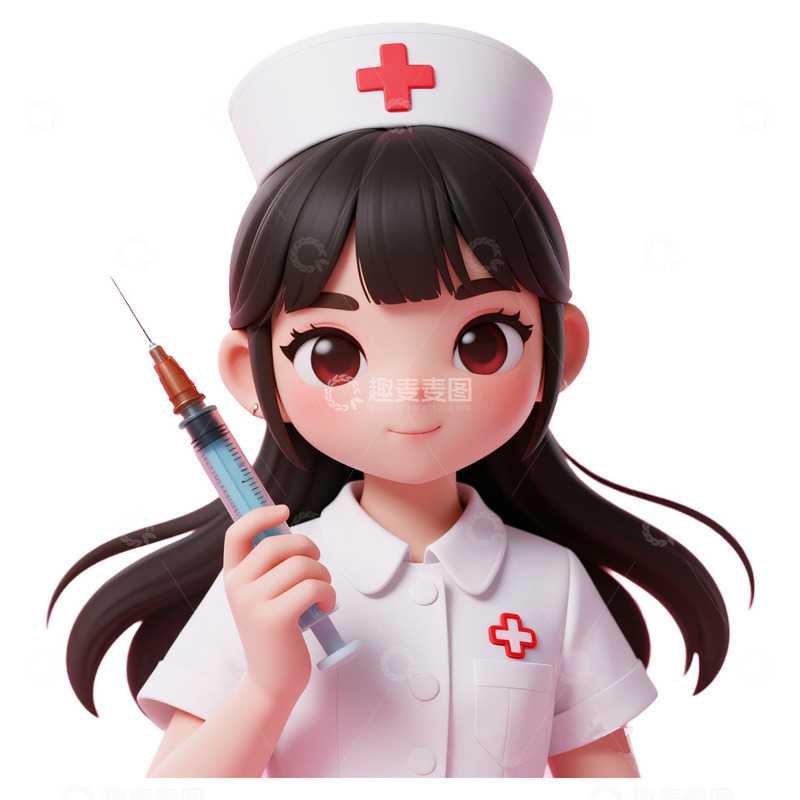 可爱护士形象免抠元素